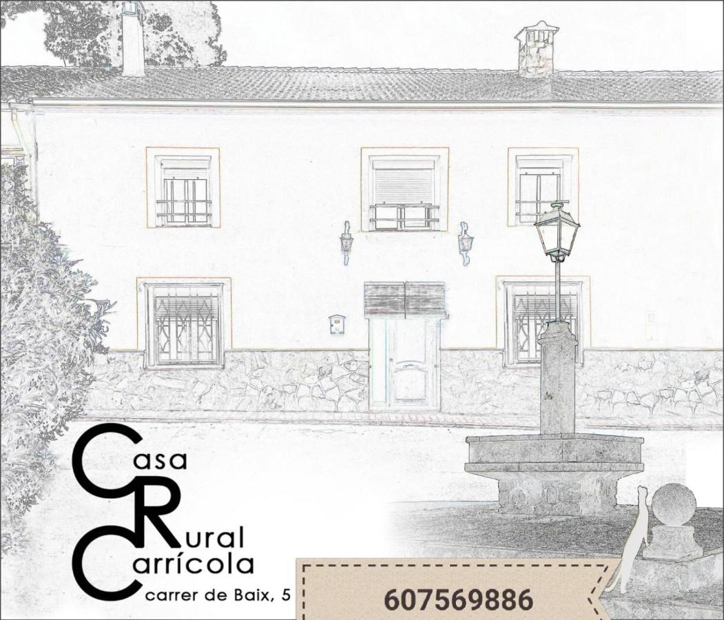 Casa Rural Carrícola Exterior foto